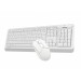 A4Tech Комплект (клавиатура, мышь) беспроводной A4Tech FG1012 White