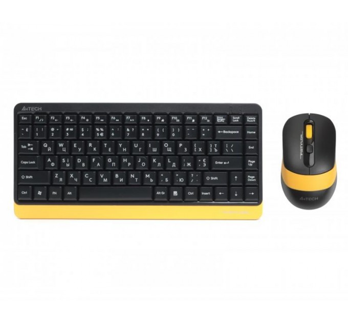 A4Tech Комплект (клавиатура, мышь) беспроводной A4Tech FG1110 Bumblebee USB