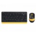 A4Tech Комплект (клавиатура, мышь) беспроводной A4Tech FG1110 Bumblebee USB