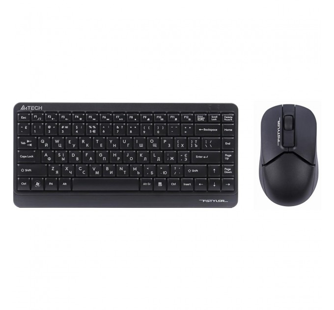 A4Tech Комплект (клавиатура, мышь) беспроводной A4Tech FG1112 Black