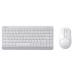 A4Tech Комплект (клавиатура, мышь) беспроводной A4Tech FG1112 White