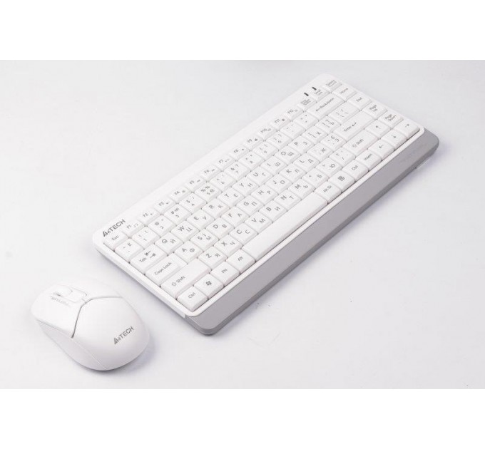 A4Tech Комплект (клавиатура, мышь) беспроводной A4Tech FG1112 White