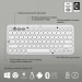 Logitech Комплект (клавиатура, мышь) беспроводной Logitech Pebble 2 Combo White (920-012240)