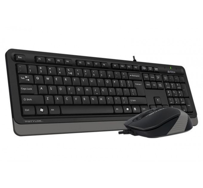 A4Tech Комплект (клавиатура, мышь) A4Tech F1010 Black/Grey