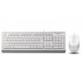 A4Tech Комплект (клавиатура, мышь) A4Tech F1010 White