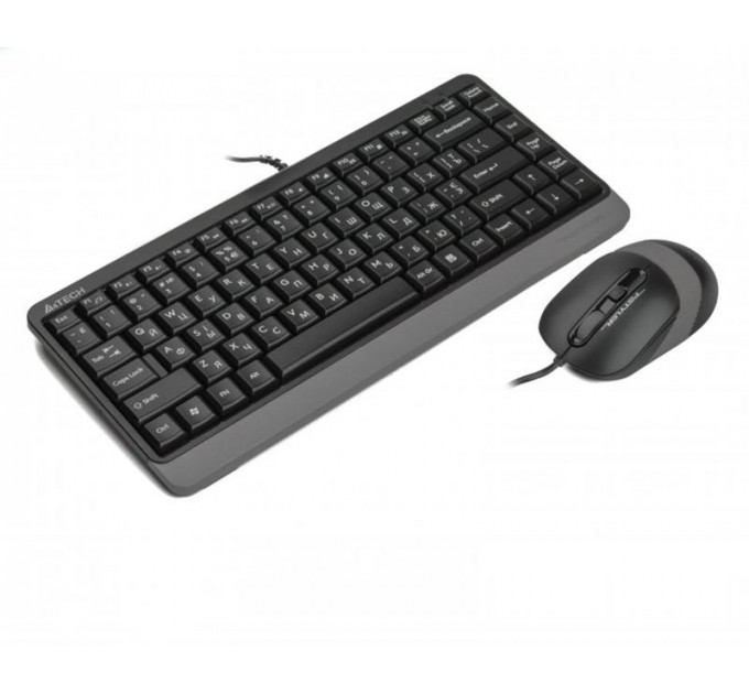 A4Tech Комплект (клавиатура, мышь) A4Tech Fstyler F1110 Grey USB
