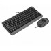 A4Tech Комплект (клавиатура, мышь) A4Tech Fstyler F1110 Grey USB