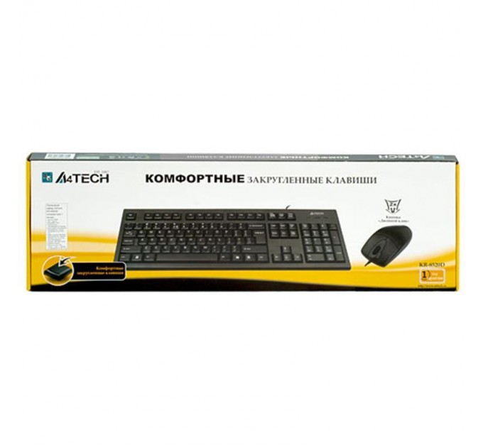 A4Tech Комплект (клавиатура, мышь) A4Tech KR-8520D Black