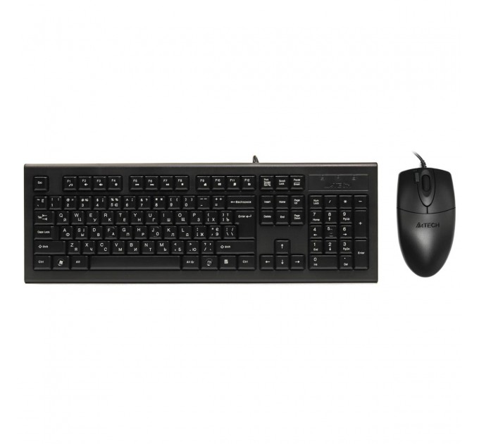 A4Tech Комплект (клавиатура, мышь) A4Tech KR-8520D Black