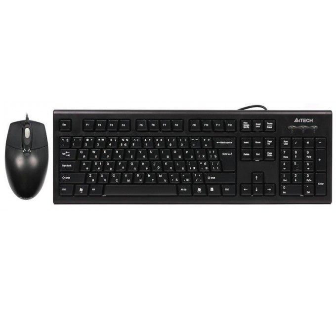 A4Tech Комплект (клавиатура, мышь) A4Tech KRS-8572 Black
