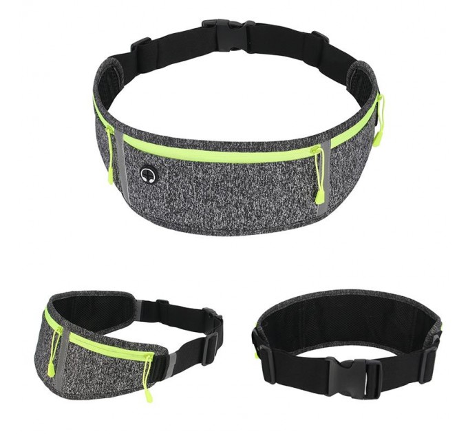 BeCover Поясная сумка BeCover DL0005 Dark Gray (706065) + органайзер для наушников