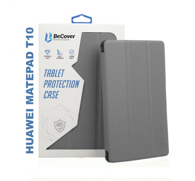 BeCover Чехол-книжка BeCover Smart Case для Huawei MatePad T 10 Gray (705393)