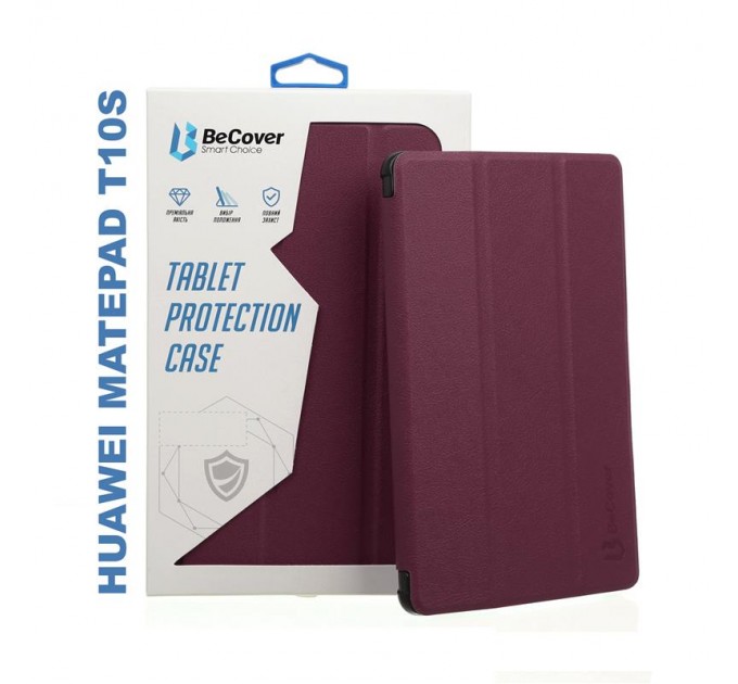 BeCover Чехол-книжка BeCover Smart Case для Huawei MatePad T 10s/T 10s (2nd Gen) Red Wine (705405)
