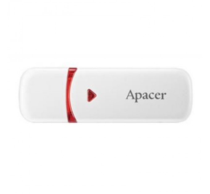 Apacer USB флеш накопичувач Apacer 64GB AH333 white USB 2.0 (AP64GAH333W-1)