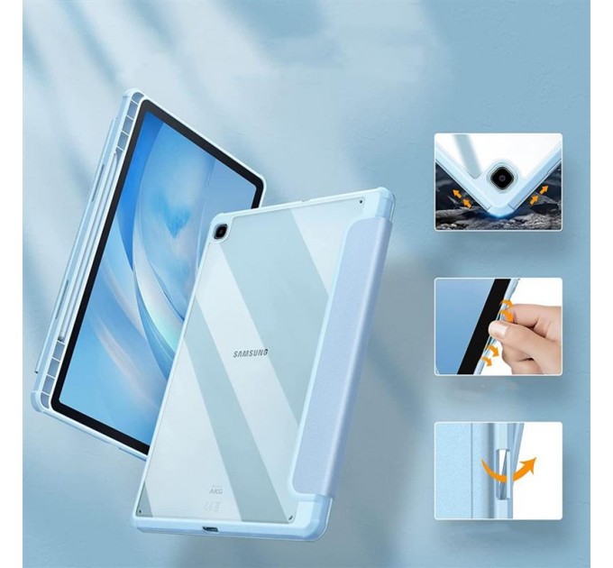 BeCover Чехол-книжка BeCover Soft Edge для Lenovo Tab M10 Plus TB-125F (3rd Gen)/K10 Pro TB-226 10.61" Light Blue (708370)