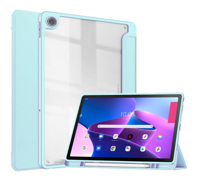 BeCover Чехол-книжка BeCover Soft Edge для Lenovo Tab M10 Plus TB-125F (3rd Gen)/K10 Pro TB-226 10.61" Light Blue (708370)