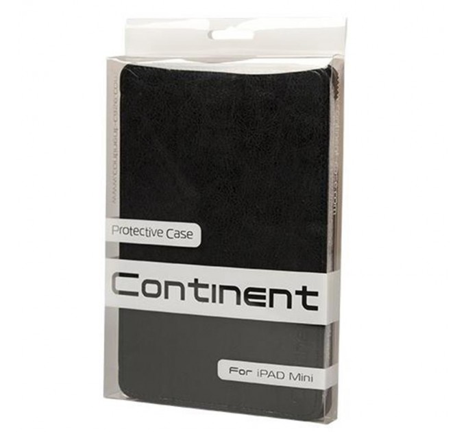 Continent Чехол-книжка Continent для Apple iPad mini 1 (2012) Black (IPM41BL)