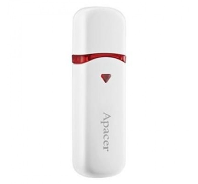 Apacer USB флеш накопичувач Apacer 64GB AH333 white USB 2.0 (AP64GAH333W-1)