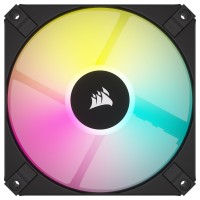 Вентилятор Corsair iCUE AF120 RGB Slim Black (CO-9050162-WW), 120x120x15мм, 4-pin PWM, черный