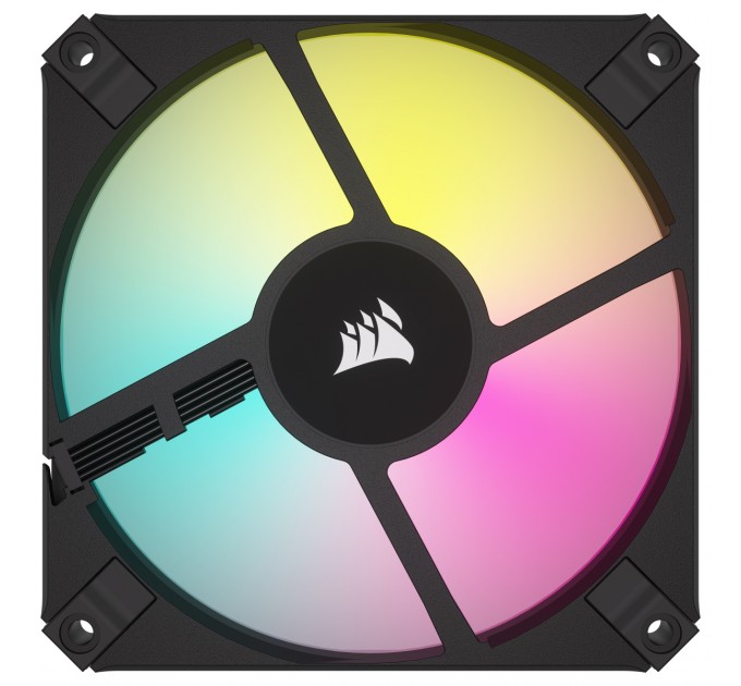 Corsair Вентилятор Corsair iCUE AF120 RGB Slim Black (CO-9050162-WW), 120x120x15мм, 4-pin PWM, черный