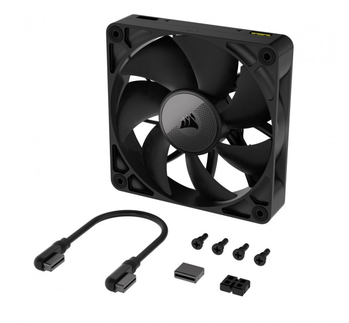 Corsair Вентилятор Corsair iCUE Link RX120 PWM (CO-9051009-WW), 120x120x25мм, 4-pin, черный