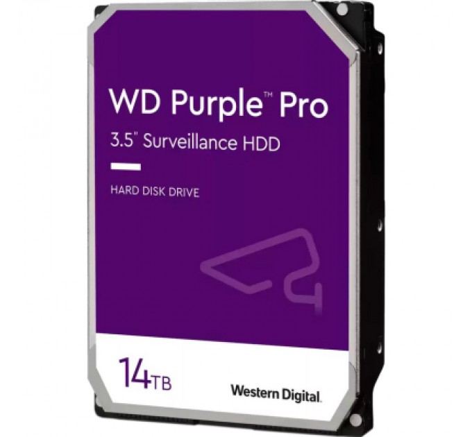 WD Жорсткий диск 3.5" 14TB WD (WD142PURP)