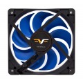 Frime Вентилятор Frime (FBF120HB20PWM) 120x120x25мм, PWM Black/Blue