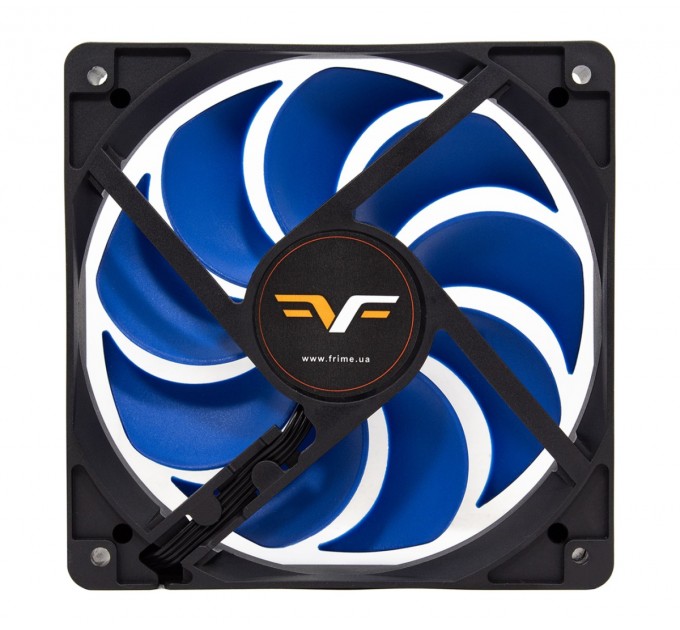 Frime Вентилятор Frime (FBF120HB20PWM) 120x120x25мм, PWM Black/Blue