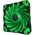 Frime Вентилятор Frime Iris LED Fan 15LED Green (FLF-HB120G15); 120х120х25мм, 3-pin+4-pin