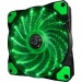 Frime Вентилятор Frime Iris LED Fan 15LED Green (FLF-HB120G15); 120х120х25мм, 3-pin+4-pin
