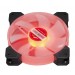 Frime Вентилятор Frime Iris LED Fan Mid Red (FLF-HB120MR8), 120х120х25 мм, 3-pin Molex, Black/White