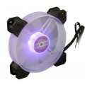 Frime Вентилятор Frime Iris LED Fan Mid RGB HUB (FLF-HB120MRGBHUB8), 120х120х25 мм, 6-pin, Black