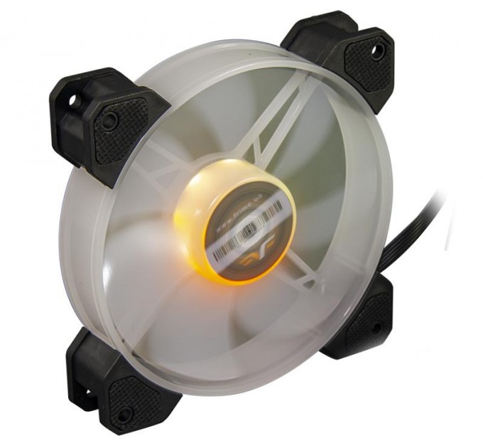Frime Вентилятор Frime Iris LED Fan Mid RGB HUB (FLF-HB120MRGBHUB8), 120х120х25 мм, 6-pin, Black