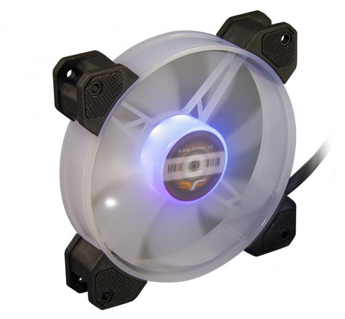 Frime Вентилятор Frime Iris LED Fan Mid RGB HUB (FLF-HB120MRGBHUB8), 120х120х25 мм, 6-pin, Black