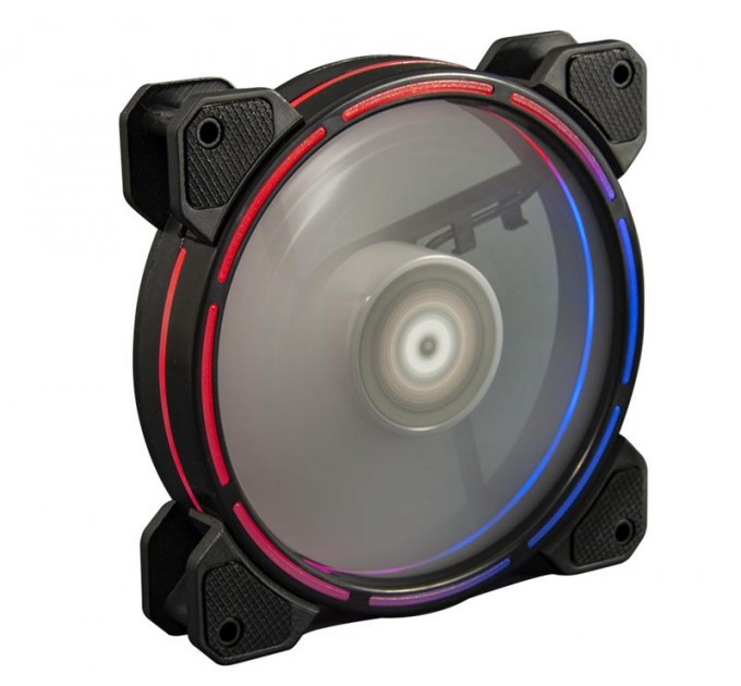 Frime Вентилятор Frime Iris LED Fan Think Ring RGB HUB (FLF-HB120TRRGBHUB16), 120х120х25 мм, 6-pin, Black