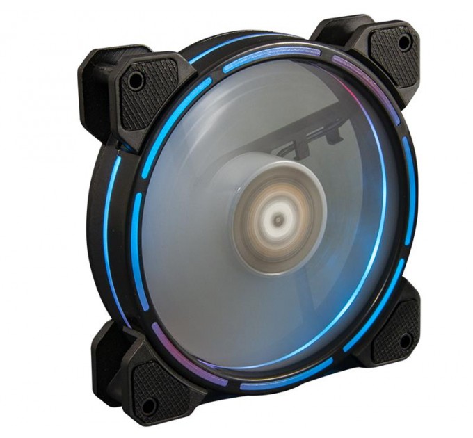 Frime Вентилятор Frime Iris LED Fan Think Ring RGB HUB (FLF-HB120TRRGBHUB16), 120х120х25 мм, 6-pin, Black
