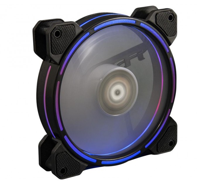 Frime Вентилятор Frime Iris LED Fan Think Ring RGB HUB (FLF-HB120TRRGBHUB16), 120х120х25 мм, 6-pin, Black