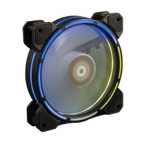 Вентилятор Frime Iris LED Fan Think Ring RGB HUB (FLF-HB120TRRGBHUB16), 120х120х25 мм, 6-pin, Black