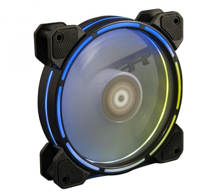 Frime Вентилятор Frime Iris LED Fan Think Ring RGB HUB (FLF-HB120TRRGBHUB16), 120х120х25 мм, 6-pin, Black
