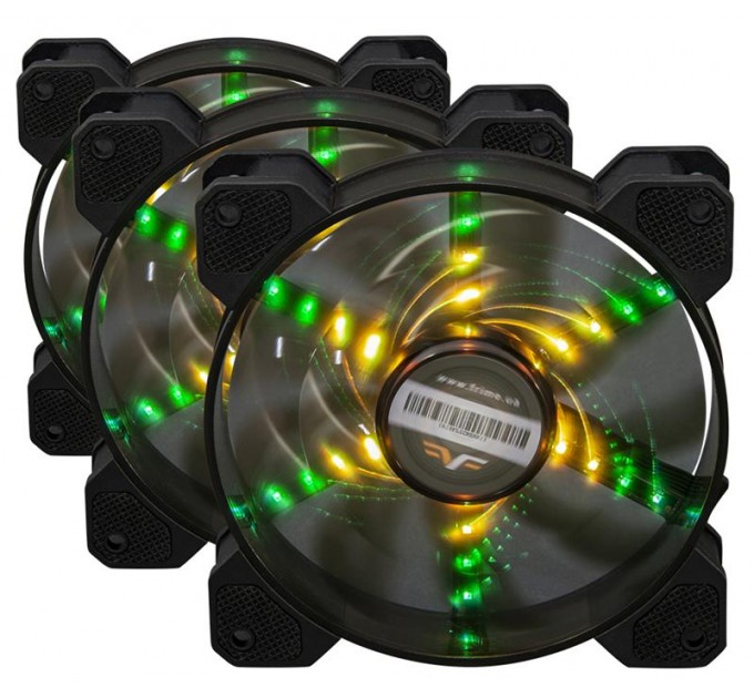 Frime Набор Frime RGB-вентиляторов + Fun hub + ДУ Frime Iris Flicker KIT (IRISFLICKERKIT), 120х120х25, 6-pin