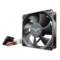 Frime Вентилятор Frime (FF80252BBPWM) 80x80x25мм, 2Ball Bearing, Black