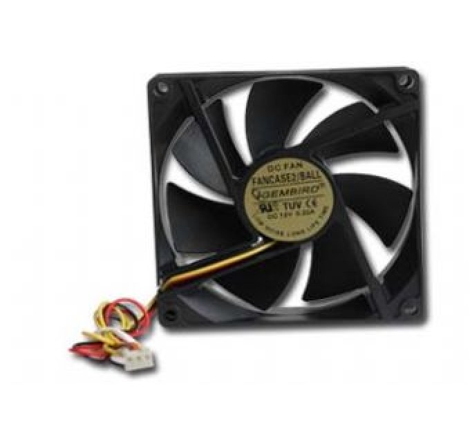 Gembird Вентилятор Gembird (FANCASE2/BALL) 90х90х25мм Ball 3pin
