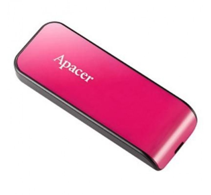 Apacer USB флеш накопичувач Apacer 64GB AH334 pink USB 2.0 (AP64GAH334P-1)