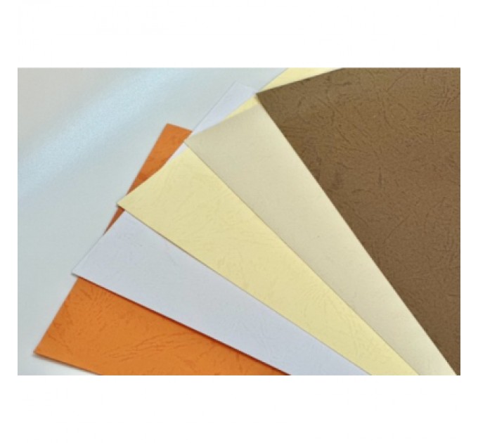 bindMARK Обкладинка для палітурки bindMARK карт. Кантри А4 210г/м2 (100 шт.) слонова кістка (41711)