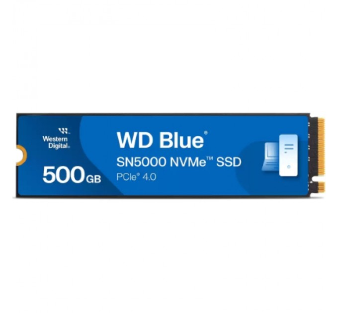 WD Накопичувач SSD M.2 2280 500GB SN5000 WD (WDS500G4B0E)