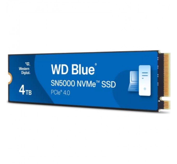 WD Накопичувач SSD M.2 2280 4TB SN5000 WD (WDS400T4B0E)