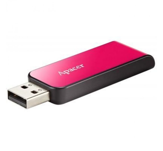 Apacer USB флеш накопичувач Apacer 64GB AH334 pink USB 2.0 (AP64GAH334P-1)
