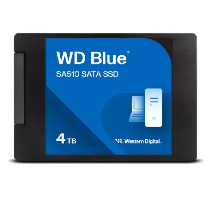 WD Накопичувач SSD M.2 2280 4TB SA510 WD (WDS400T3B0A)
