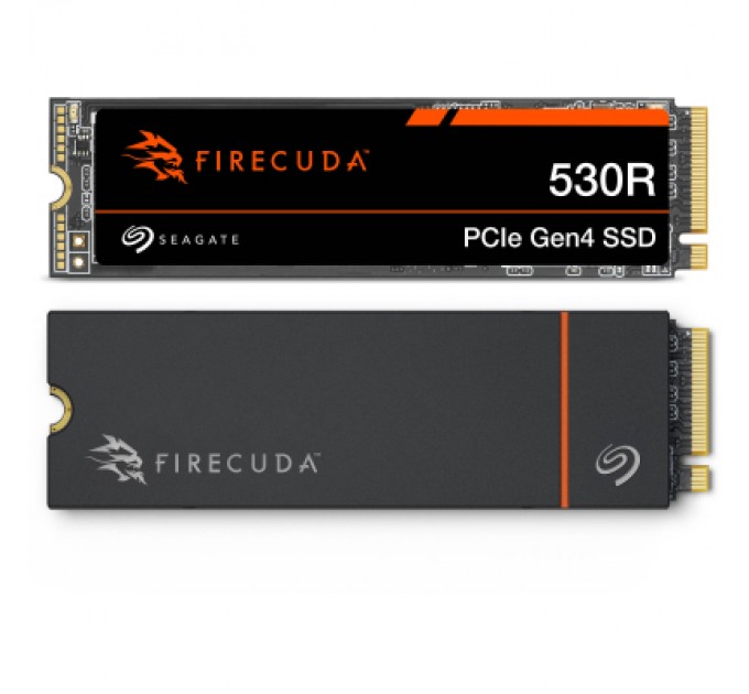 Seagate Накопичувач SSD M.2 2280 2TB FireCuda 530R with Heatsink Seagate (ZP2000GM3A073)