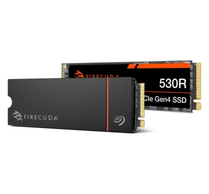 Seagate Накопичувач SSD M.2 2280 2TB FireCuda 530R with Heatsink Seagate (ZP2000GM3A073)